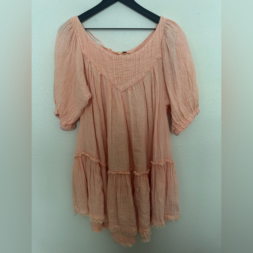 Free people coral dress